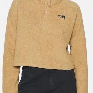 The North Face Glacier cropped Fleece Pullover